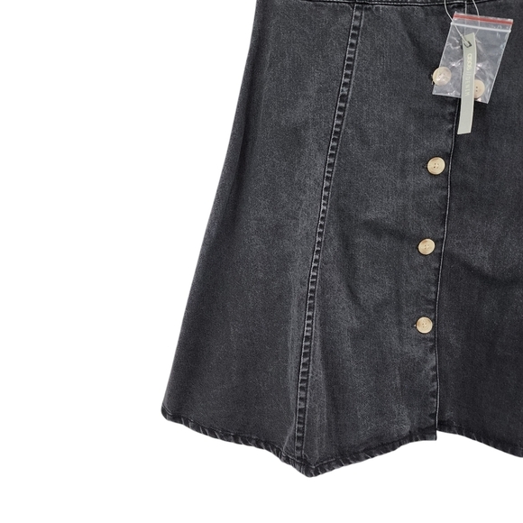 Asos Design Women's 100% Cotton Button Front Soft Denim Mini Tea Dress - UK10 - Picture 4 of 7